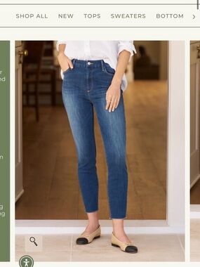 Frank & Eileen “Sligo”  Skinny Jeans - Black size 32